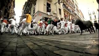 ENCIERRO Bull Running in Pamplona (official Trailer)