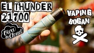 El Thunder 21700 | With New Adapter | Viva La Cloud | Vaping Bogan