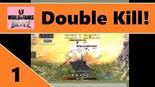 WOT Blitz - DOUBLE KILL using 1 Shell!!! Fun Community Videos! - 1