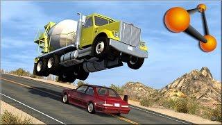 BeamNG.Drive Cop Chases and Rollovers #5 - Insanegaz