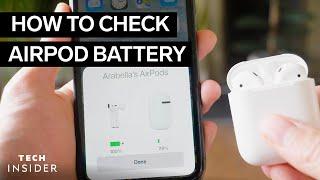 How To Check Airpods Battery