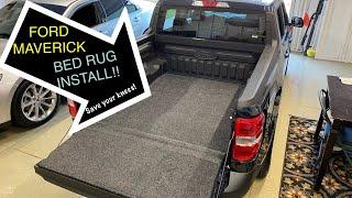 FORD MAVERICK SAVE YOUR KNEES WITH THIS BED RUG!