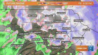 Elevation determined how much snow fell in your backyard.