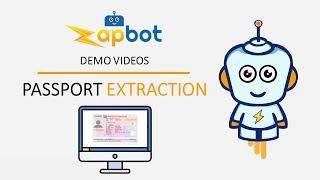 PASSPORT EXTRACTION | Zapbot : Extract data from passport - fast, easy, and superb accuracy!