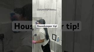 Shower cleaning tip! #clean #shower #bathroom #trending #viral