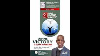 21 DAYS FASTING AND PRAYER (DAY 9 ) - DIVINE VICTORYIIWAKATI ITUSILE ||VEN TUNDE BAMIGBOYE||11/02/25