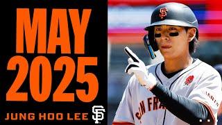 Jung Hoo Lee hit 3 homers and had some web gems for the Giants in May! (Highlights) | 이정후 하이라이트