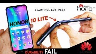 Honor 10 Lite Durability Test - IS IT foldable?  |Bend Test, Scratch, Review, Camera, Unboxing|