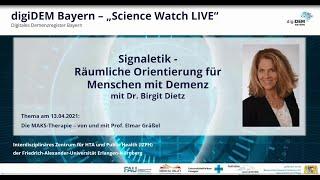 Webinar: Signaletik - Räumliche Orientierung für Menschen mit Demenz