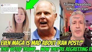 White MAGA Supporters FURIOUS at Trump’s Iran Post — ‘This Is NOT What We Wanted!’”#usa
