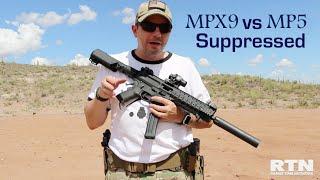 SIG MPX 9 vs MP5 Suppressed