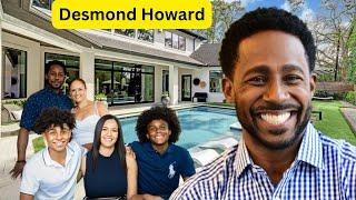 Desmond Howard`s 2 sons, Daughter, Age, Height, Wife, House Tour, Cars, Lifestyle and Net Worth