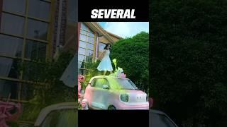 She Painted Her Old Car Herself — The Result is Unbelievable! #shorts