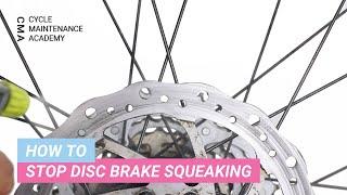 How to Stop Bicycle Disc Brakes From Squeaking