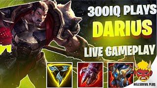 Darius 300IQ Toplane Plays! - Wild Rift HellsDevil Plus Gameplay