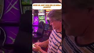 HE JUST WON $1.25 MILLION DOLLARS JACKPOT  