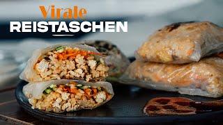 Virale TIKTOK REISTASCHEN | Gesunder Snack zum Mitnehmen | RICE DUMPLINGS | VEGANES Rezept