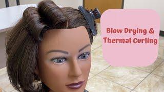 New Texas Cosmetology Blowdry & Thermal Curling