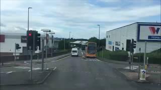 FULL ROUTE VISUAL | The Severn Express - Newport, Wales to Bristol, England | 33490 (YX66WGU)