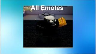 Roblox - Horrific Housing - All emotes