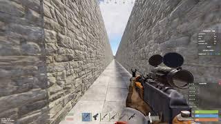 ЗАЖИМ С КАЛАША 8x 200 ЧАСОВ В РАСТ! Rust aim ak 47 8x 200 hours!