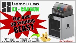 Bambu Lab X1 CARBON – Unboxing, Detailed Analysis & Print Tests