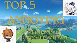 Top 5 Annoying Things Genshin Impact - Genshin Impact Funny