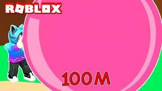 BLOWING THE BIGGEST BUBBLE IN THE WORLD! Roblox Bubblegum Simulator