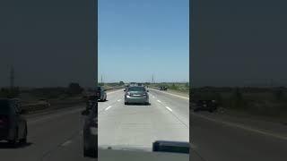 Казахстан. Капчагайская трасса. Едем в город Конаев (Капчагай). Июль 2022. Kazakhstan. The roads.