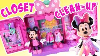 Minnie Mouse Sweet Reveals Glam & Glow Closet Clean-up!