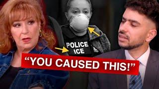 Joy Behar LASHED OUT at ICE Agents Wearing Masks -  Damon Explained It to Her Like She’s 5! (Satire)