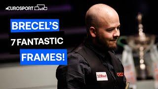 Luca Brecel Wins 7 Frames In A Row Against Ronnie O'Sullivan! | Part 2  | Eurosport Snooker