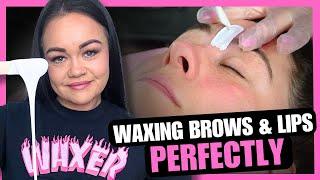 Estheticians’ Guide to Brow Perfection & Lip Waxing – Full Demo with Pro Tips | REBEL HARD WAX