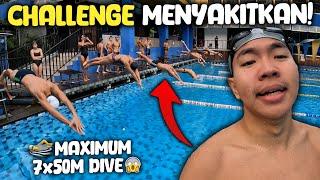 CHALLENGE 7x50 METER RENANG MAXIMUM GAYA BEBAS! SEBERAPA KUAT TIMBOI?‍️