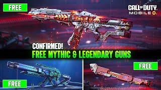 Free Mythic Ak117 Lava & Free Legendary Guns in Season 1 (2025) COD Mobile - CODM Leaks