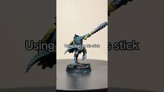 Painting up a lizard using Army Painter Speedpaints #shorts #miniaturepainter #warhammer