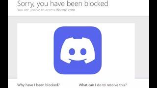 How To Fix Discord Sorry You Have Been Blocked Error Message