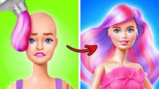 OMG! Barbie Doll Becomes a Real Girl!  Funny Barbie Life Moments