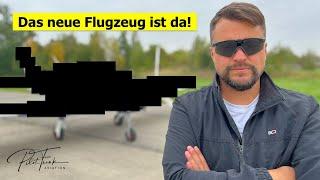 Das neue Flugzeug ist da!