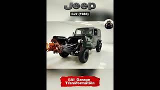 Jeep Wrangler AI Garage Transformation