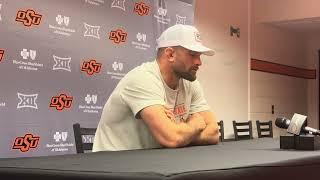 David Taylor talks with the media — Sept. 18, 2024