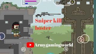 Sniper  Booster mini militia Game| mini militia gameplay|mini militia hack| mini militia new hack