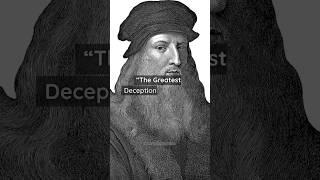THE GREATEST DECEPTION...  | Leonardo da Vinci | Quotes #shorts #quotesbyfamouspeople #lifelessons