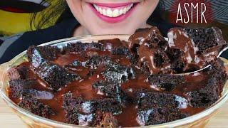 ASMR: DARK CHOCOLATE CAKE IN MELTED CHOCOLATE  | No Talking Mukbang - 먹방 | Real Eating Sounds