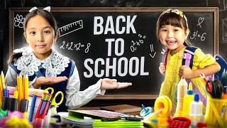 BACK TO SCHOOL  ЖАСМИННЫҢ мектепке алған заттарына обзор ️️️️