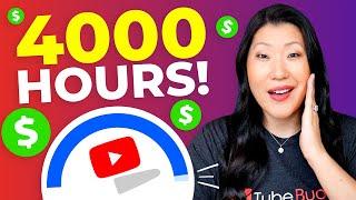 Get more watch time on YouTube | Get to 4000 hours FASTER!