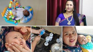 LADOOகு இந்த FORMULA MILK தான் தருவேன்||BOTTLE FEEDING STARTED||VLOG