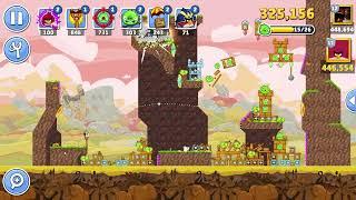 Angry Birds Friends Level 10 Tournament 1459 three stars NO POWER-UP walkthrough 2024-10-12