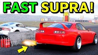 1000+HP DRAG SUPRA! - CarX Drift Racing