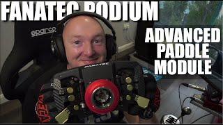 Fitting the Fanatec Podium Advanced Paddle Module & how to set up the dual clutch on iRacing